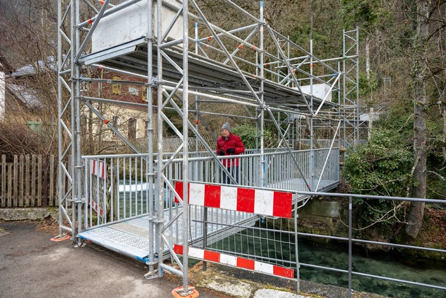 Die Br&uuml;cken sind seit Mittwoch nutzbar.  | Foto: Stefan Puchner/dpa