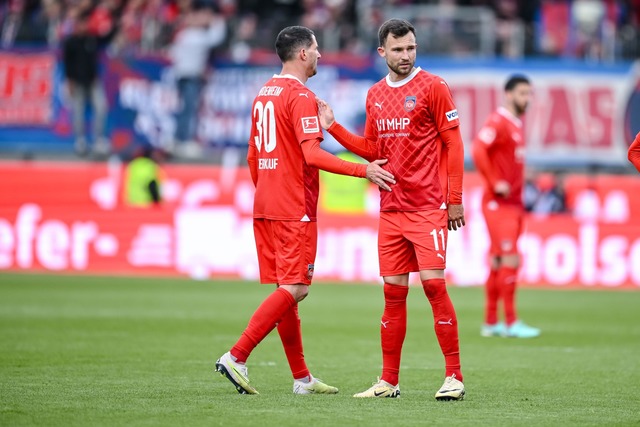 K&uuml;nftig nicht mehr in einer Manns...nis Thomalla verl&auml;sst Heidenheim.  | Foto: Harry Langer/dpa