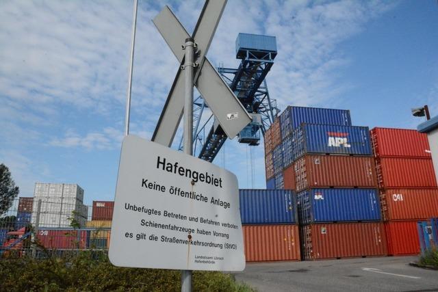 Ausgleichsflchen in Weil am Rhein sind rar – das hemmt die Erweiterung des Containerterminals