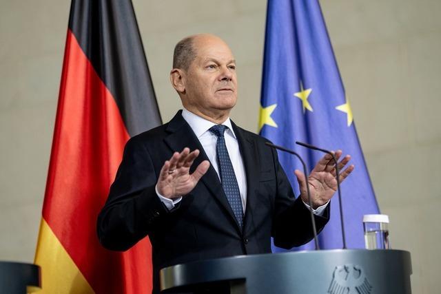 Scholz rechnet nicht mit Abbruch der US-Hilfe für Ukraine