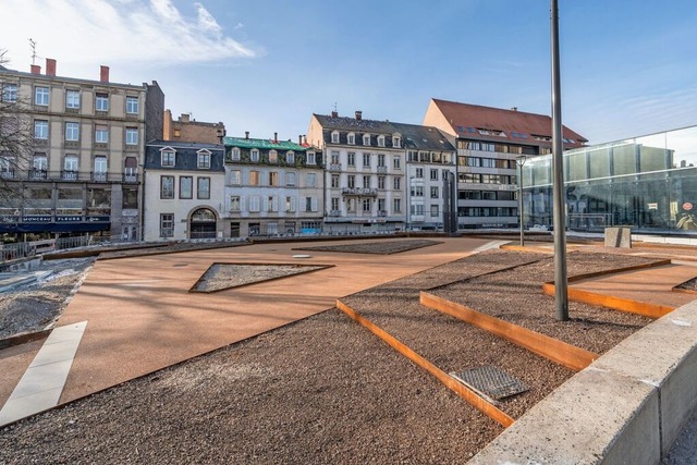 Das Quartier beim Einkaufszentrum Les Halles ist derzeit eine Grobaustelle.  | Foto: teli