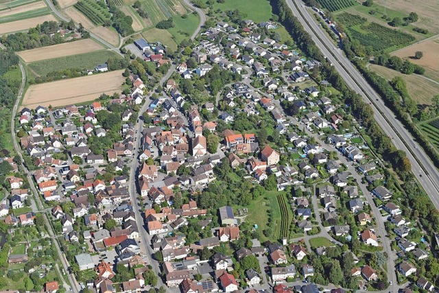 Blick auf das historische Zentrum von Binzen  | Foto: Erich Meyer