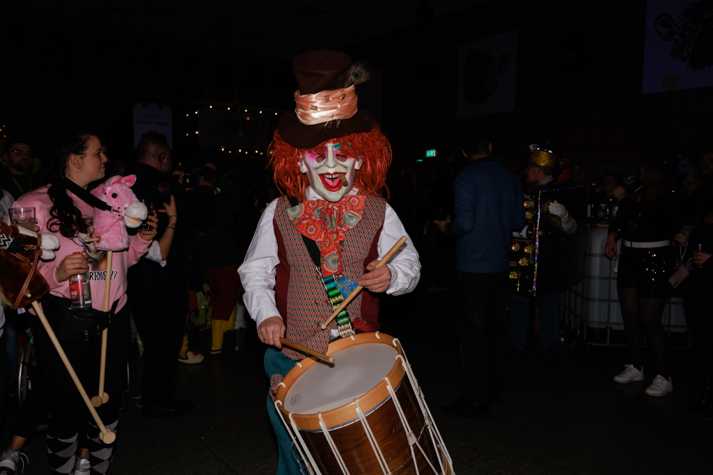 Tolle Stimmung herrschte beim Gugge-Festival in der Stadthalle in Breisach.