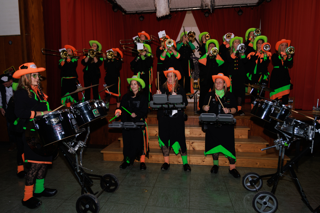 Tolle Stimmung herrschte beim Gugge-Festival in der Stadthalle in Breisach.