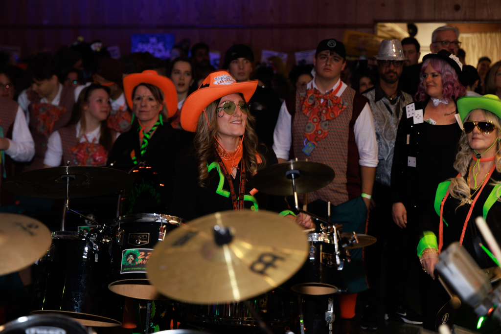 Tolle Stimmung herrschte beim Gugge-Festival in der Stadthalle in Breisach.