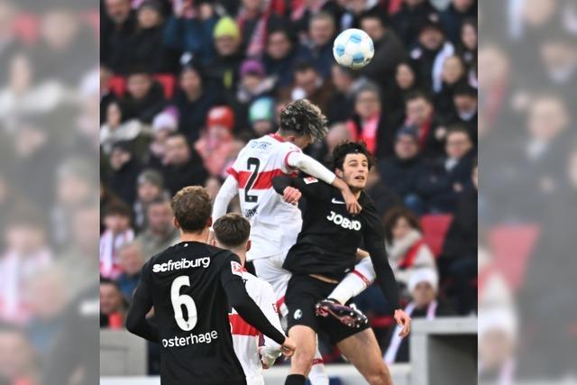 Herber Dmpfer in Stuttgart: Der SC Freiburg verliert in der Fuball-Bundesliga 0:4