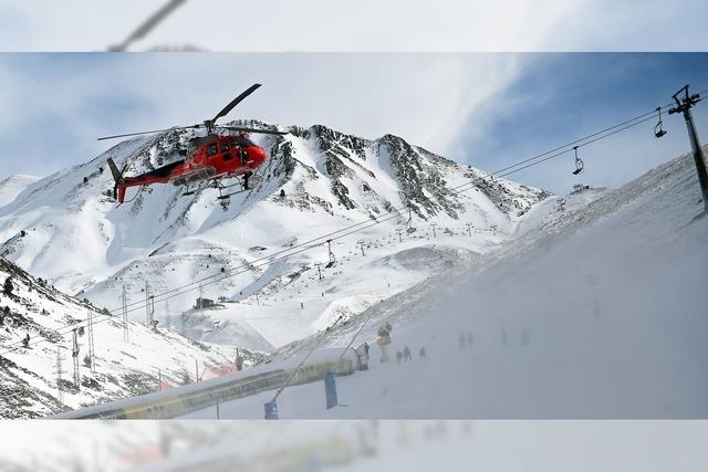 Plötzlich ruckelte der Lift - Unfall in spanischem Skigebiet