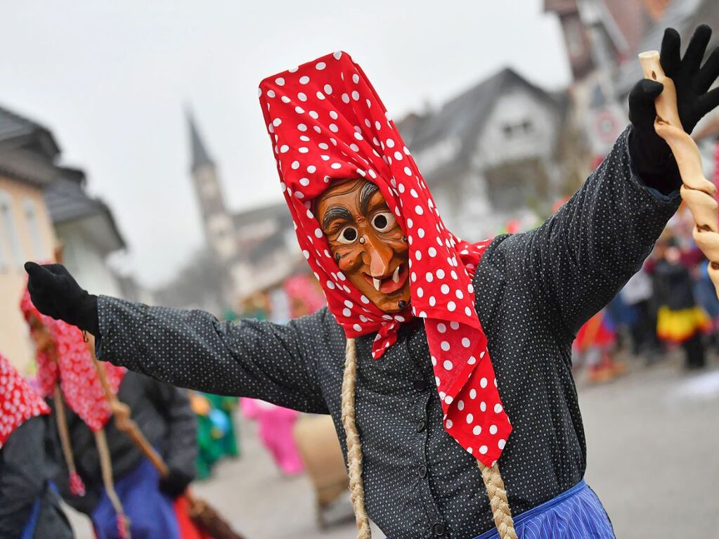 Zahlreiche Hstrger zogen am Sonntag durch die Reichenbacher Straen. Die Besucher verfolgten das bunte Treiben gutgelaunt.