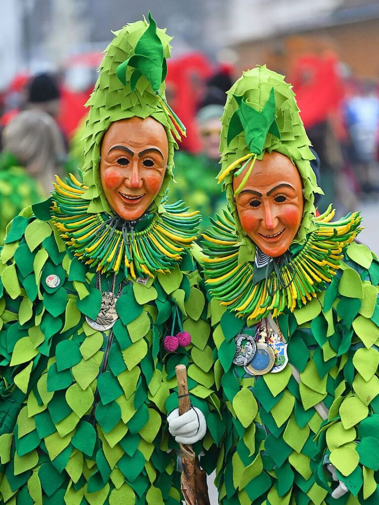 Zahlreiche Hstrger zogen am Sonntag durch die Reichenbacher Straen. Die Besucher verfolgten das bunte Treiben gutgelaunt.