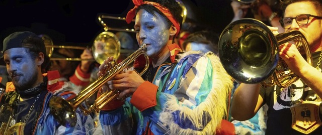 Die Gundelsteiner rissen nach dem Bhn...strophen Orchester Gndelwangen (KOG).  | Foto: Wolfgang Scheu