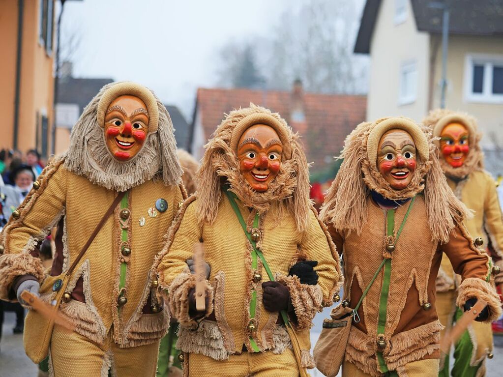 Stundenlang war Rust am Sonntagnachmittag in eine bunte Narrenhochburg verwandelt, in der fast 4000 Teilnehmer mit der Zunft den runden Geburtstag feierten.