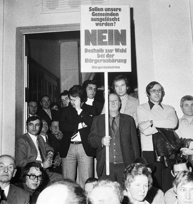 Vor allem in Tiengen war der Widerstan...ern sich Zeitzeugen an die Ereignisse.  | Foto: Stadtarchiv Waldshut