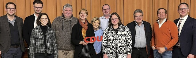 Der neue Vorstand des CDU Stadtverband...Tanja Hler, Ludwig Holl und Anja Lux  | Foto: CDU Stadtverband