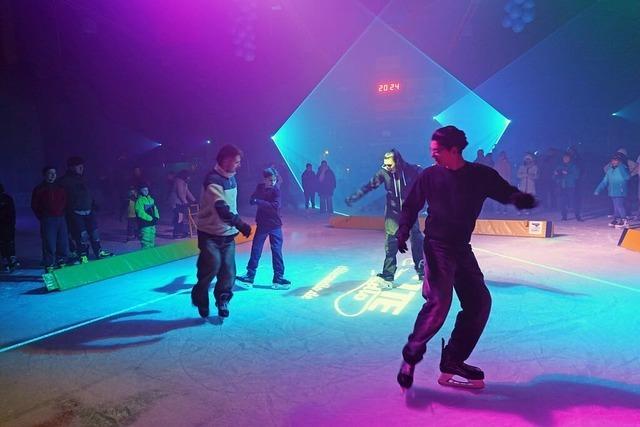 Eisiges Familien-Wochenende in der Eissporthalle in Herrischried