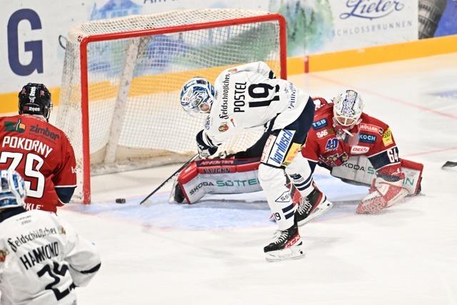 EHC Freiburg geht gegen Spitzenreiter Dresdner Eislwen mit 2:8 unter