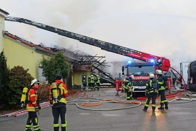 Die Brombacher Feuerwehr hat vergangenes Jahr 5116 Einsatzstunden absolviert