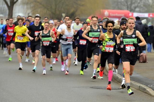 Omar Tareq knackt den Streckenrekord beim Allmendlauf in Teningen