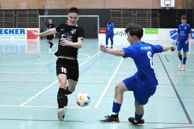 FC Denzlingen spielt bei eigenem Hallenfuballturnier seine gute Technik aus