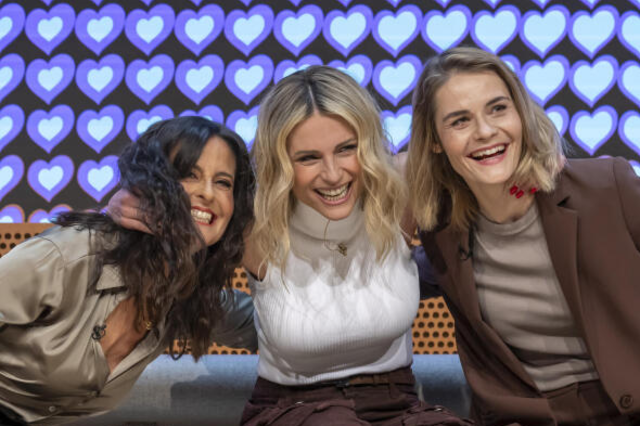 Michelle Hunziker, Hazel Brugger und Sandra Studer moderieren den ESC 2025 in Basel