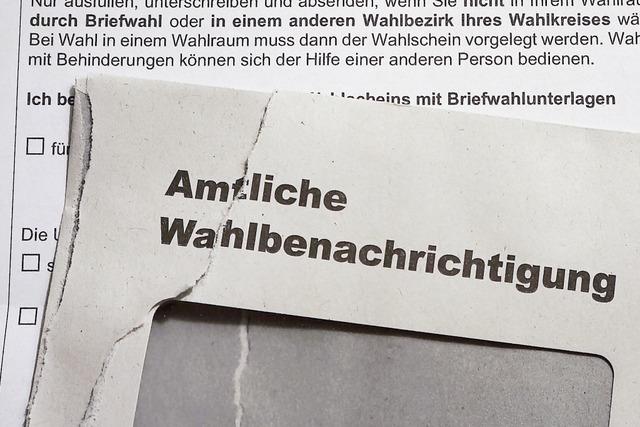 Gebt mir ein Y: In Grenzach-Wyhlen fehlt ein Buchstabe in der Wahlbenachrichtigung