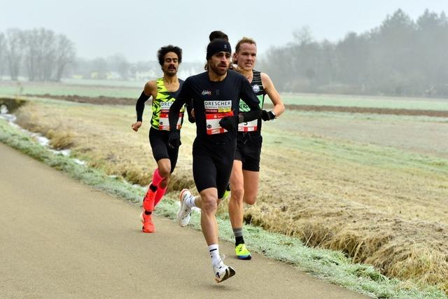 Omar Tareq knackt den Streckenrekord beim Allmendlauf in Teningen