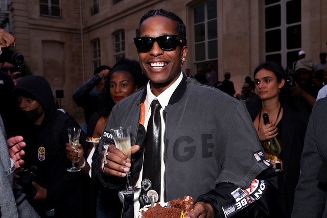 Der US-Rapper Asap Rocky spielt in einem Wettbewerbsfilm mit. (Archivbild)  | Foto: Vianney Le Caer/Invision/AP/dpa