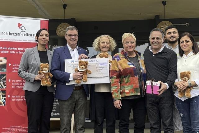 3000 Euro fr Verein 