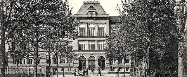 Die Friedrichschule etwa um 1908  | Foto: Sammlung Eble