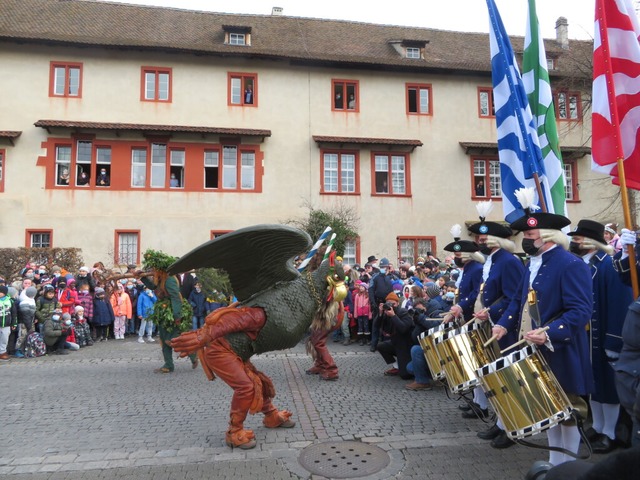 Die Tanzschritte beim Vogel Fryff sind historisch berliefert.  | Foto: Peter Gerigk