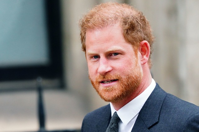 Der britische Prinz Harry hat Klage ge...ng "The Sun" eingereicht. (Archivfoto)  | Foto: Victoria Jones/PA Wire/dpa