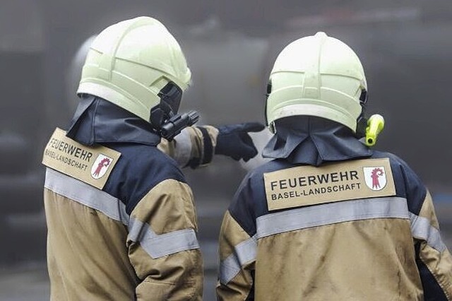 Die Feuerwehr Basel-Landschaft zhlt 25 vollamtliche Einsatzkrfte.  | Foto: Basellandschaftliche Gebudeversicherung