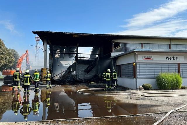 Lahrer Rubinmhle plant Bro-Neubau nach Brand-Drama