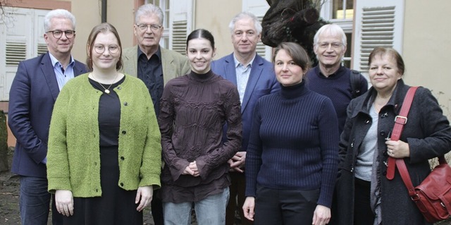 Museumsteam und Fachberater wirkten be... Hanspeter Jecker und Myriam Fayssaud.  | Foto: Rolf Reimann