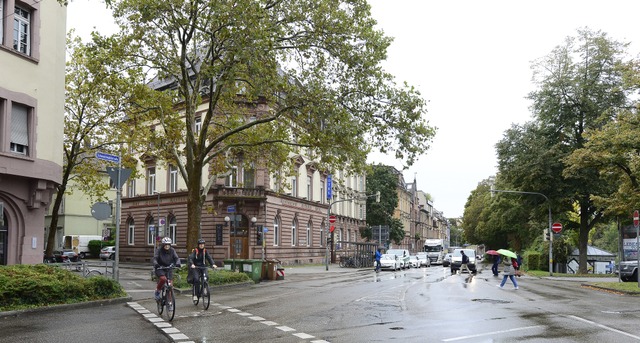 Die Schillerstrae wird zeitweise nur einspurig befahrbar sein (Archivbild).  | Foto: Ingo Schneider