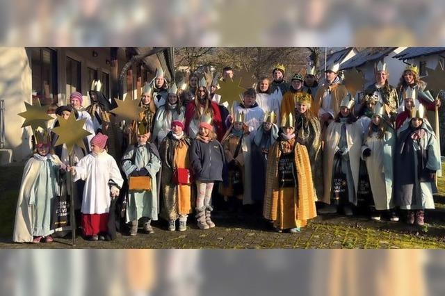 Die Sternsinger sammeln in der Region mehr als 20.000 Euro