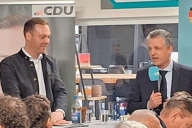 Thorsten Frei (CDU) in Herrischried: 