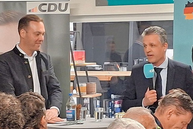 Thorsten Frei, parlamentarischer Gesch...U-Kandidat fr den Wahlkreis Waldshut.  | Foto: Michael Krug