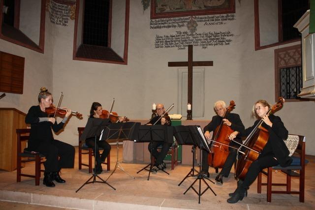 Apollon-Ensemble sorgt fr gelungene Weideraufnahme der Musikreihe in der Bergkirche Nimburg