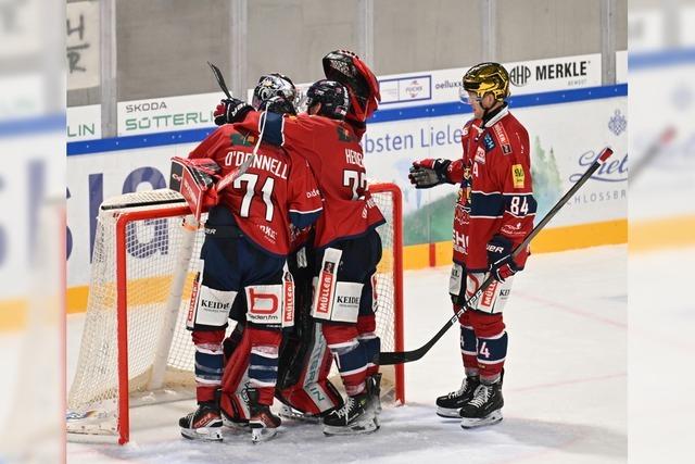 Aufwind auf dem Eis - der EHC Freiburg berzeugt bisher in der noch jungen Saison