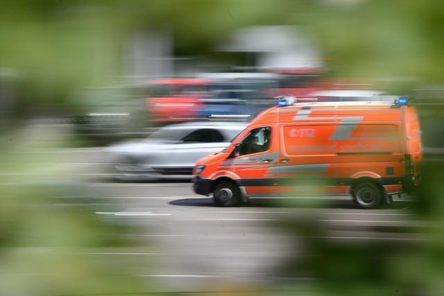 Autofahrer berschlgt sich bei hlingen-Birkendorf mehrfach