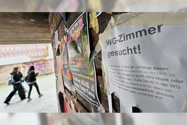 WG-Zimmer fr Studierende in Freiburg kosten jetzt mehr als 500 Euro