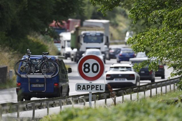 Tempo 80 auf franzsischen Landstraen: Wie fllt die Bilanz aus?