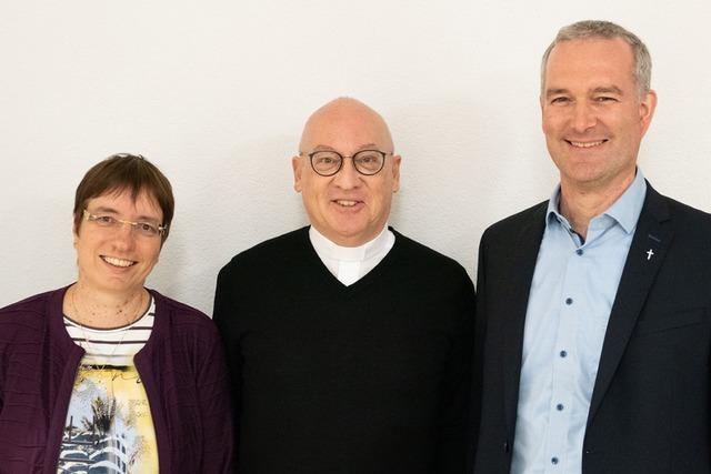 Siegfried Huber und Ruth Scholz sind ab 2026 in der Leitung der katholischen Kirchengemeinde Freiburg