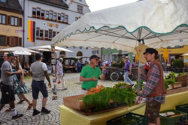 Lilienhofschule und Eine-Welt-Kreis werden Marktbeschicker in Staufen