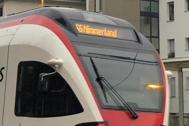 In Lrrach fahren jetzt auch S-Bahnen ins Nimmerland