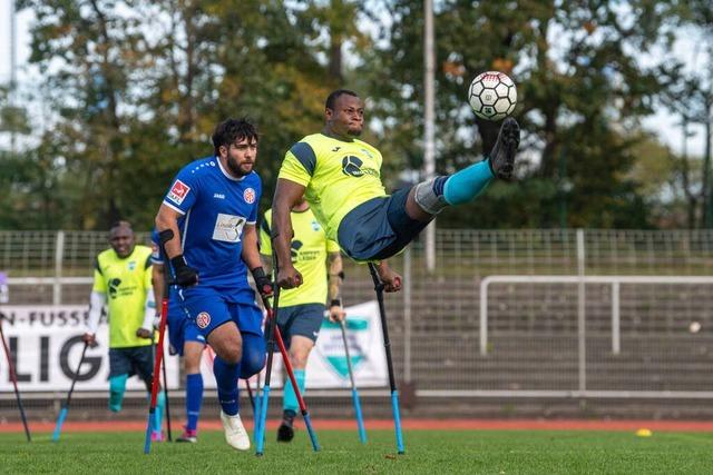 Wenn Krcke Handspiel ist - ein Schopfheimer spielt in der Deutschen  Amputierten-Fuball-Bundesliga