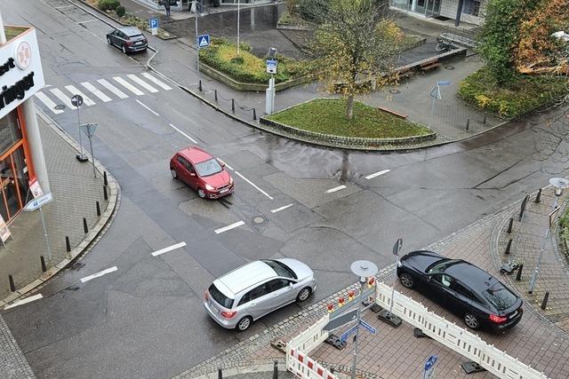 Geplanter Mini-Kreisel in der Schopfheimer Innenstadt wird erneut kritisiert