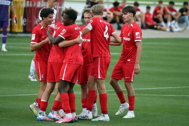 U19 des SC Freiburg bezwingt Bayer Leverkusen und steht im DFB-Pokal-Viertelfinale