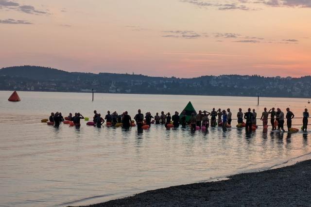 Was macht den Reiz fr einen Hausener Schwimmer an der Bodensee-Querung aus?