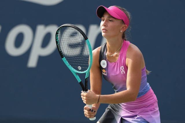 Rheinfelder Tennistalent Julia Stusek scheitert im Einzel der US Open Junior